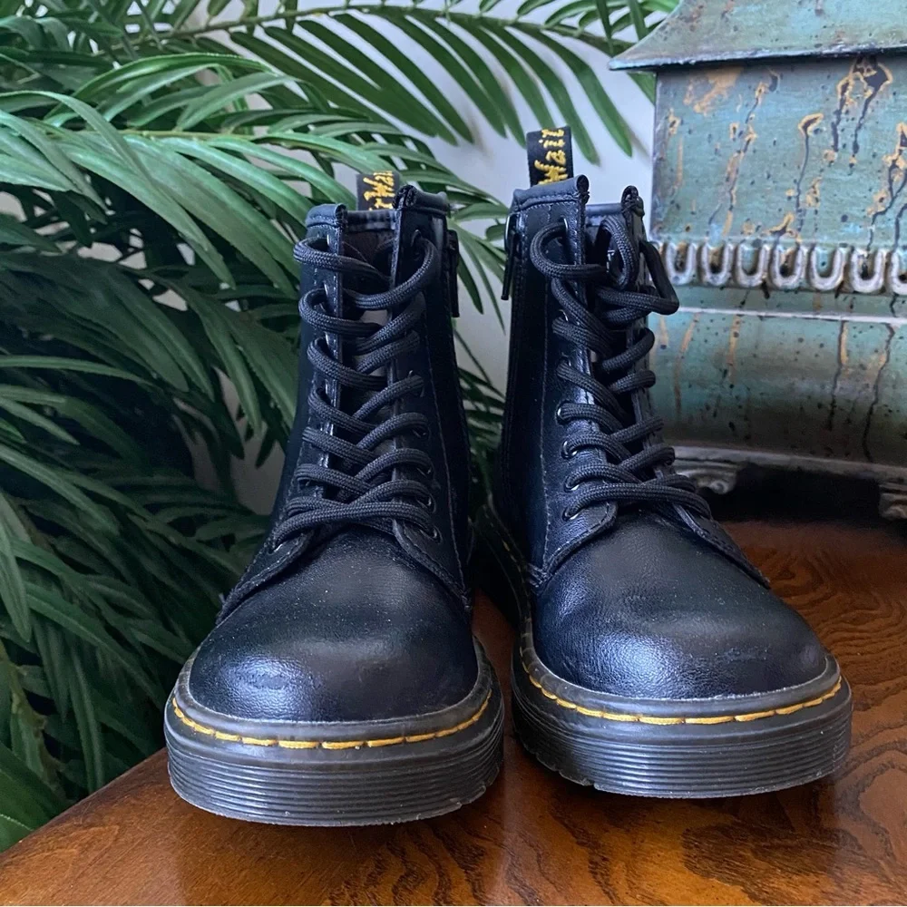 Dr. Martens Zavala Black Combat Boots